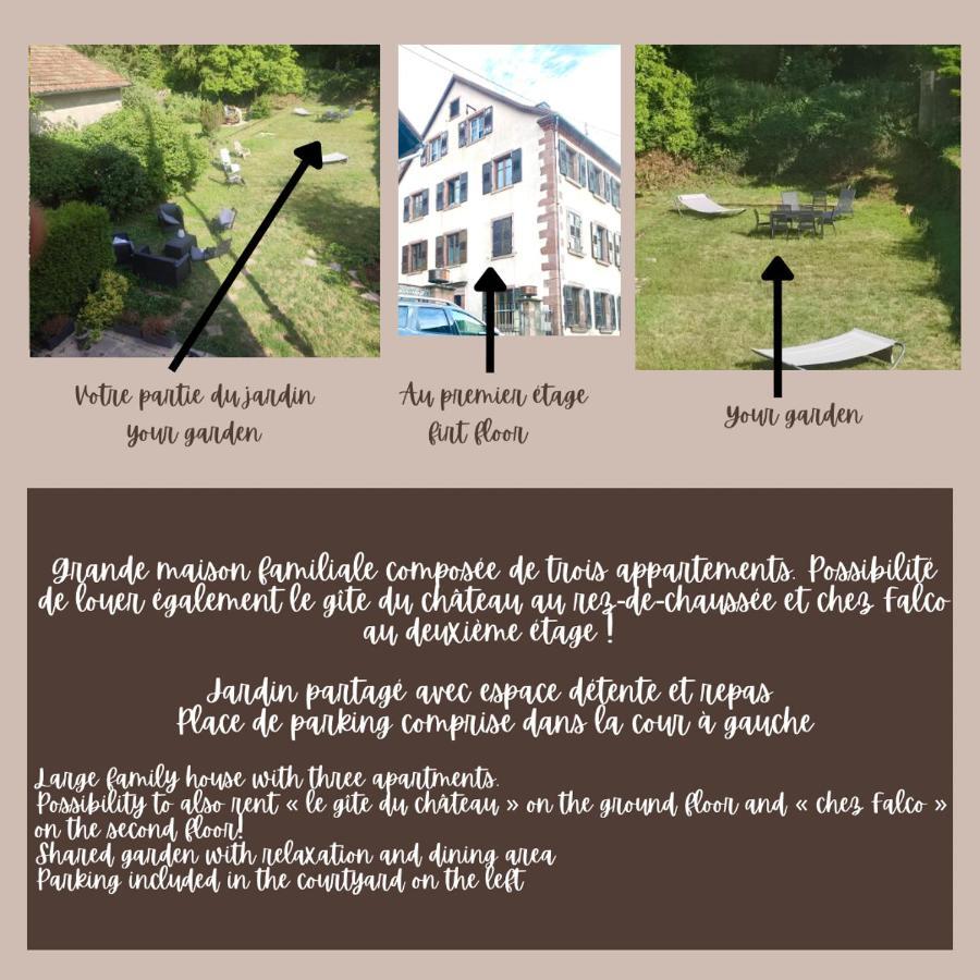 Gite Chez Lulu Proche Du Chateau De Schirmeckアパートメント エクステリア 写真
